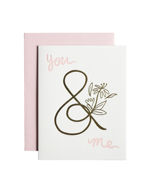 You & Me Card