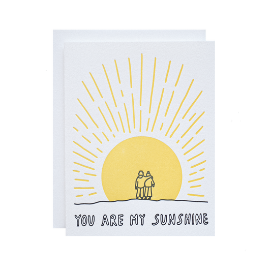 You Are My Sunshine Card