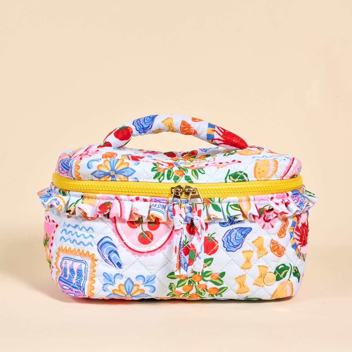 The Darling Effect - Glam & Go Quilted Cosmetic Bag - Ciao Bella