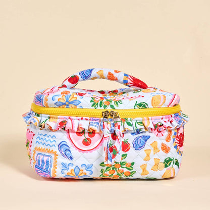 The Darling Effect - Glam & Go Quilted Cosmetic Bag - Ciao Bella