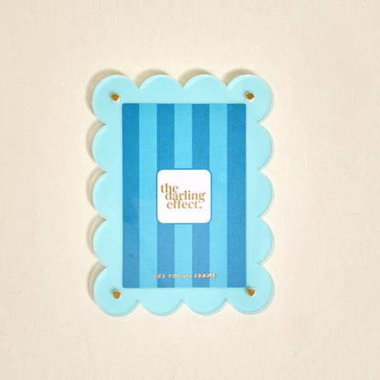 The Darling Effect - Mini Acrylic Picture Frame Magnet–Blue