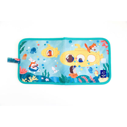 Jaq Jaq Bird - Submarine Activity Dry Erase Book