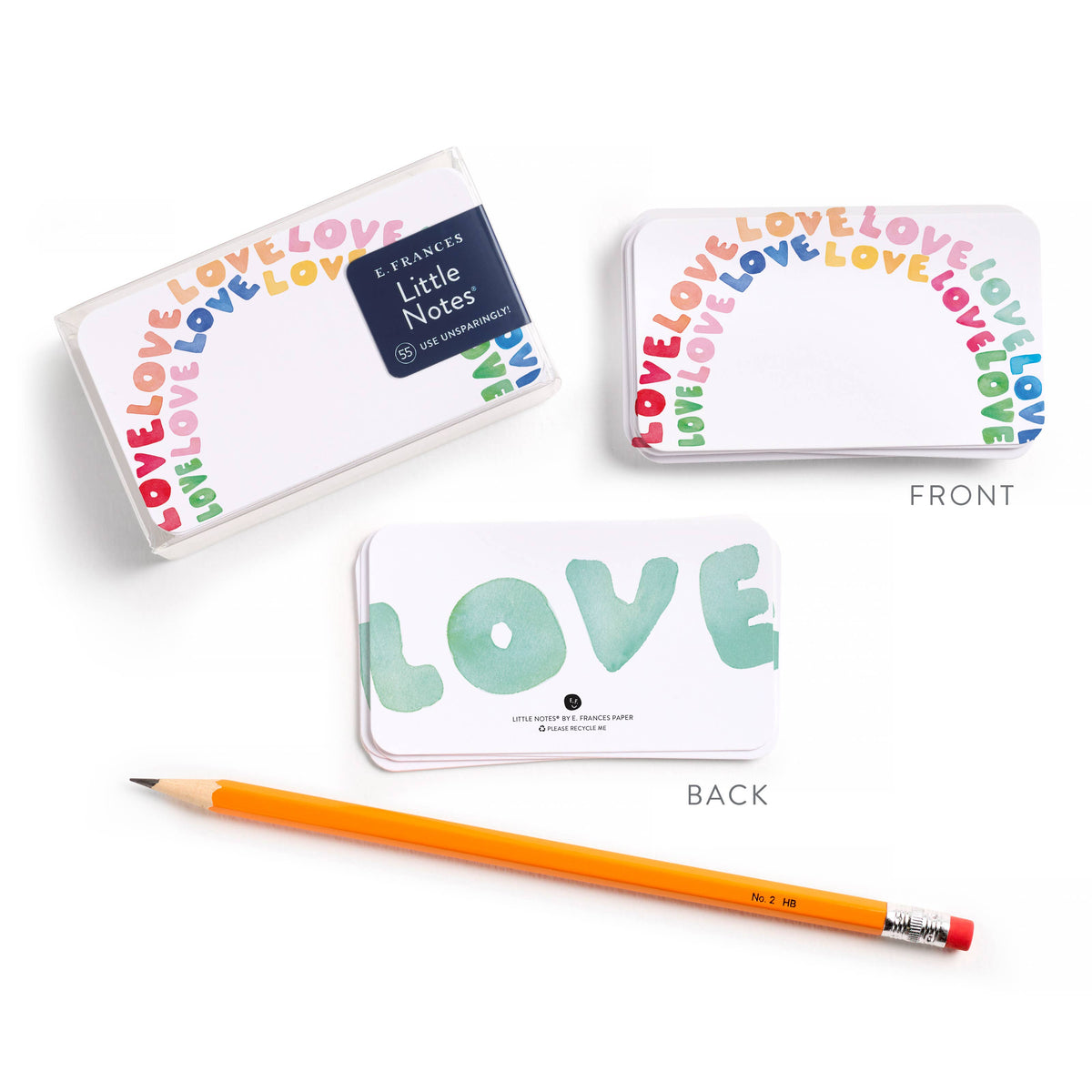 E. Frances Paper - Love Rainbow Little Notes®