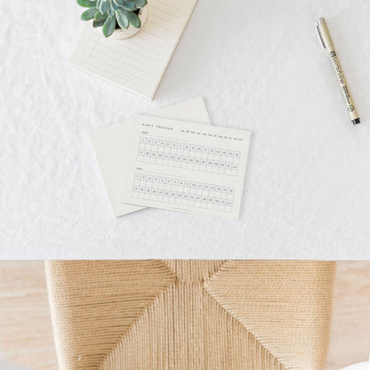 Ramona & Ruth Monthly Habit Tracker Notepad