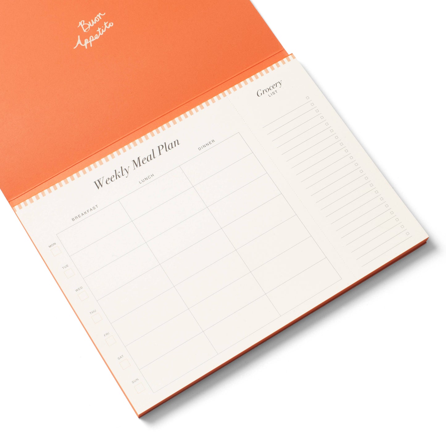 Papier - La Dolce Vita Undated Weekly Meal Planner & Grocery List