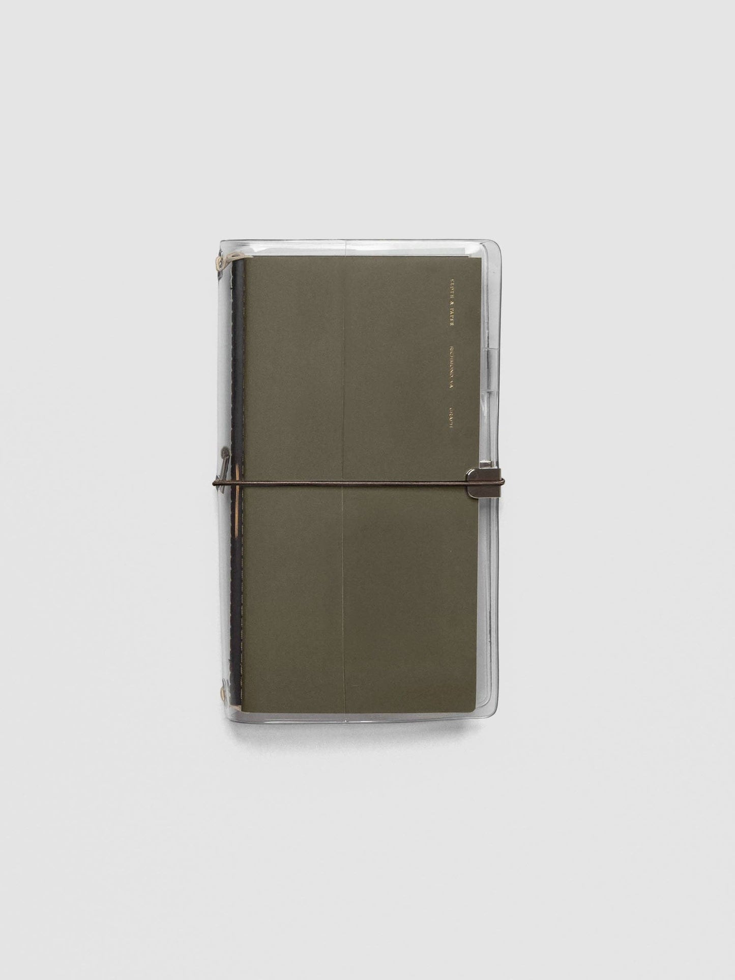 Cloth & Paper - Exterior Bands - Vinyl Travel Cover