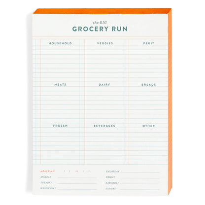 Studio Calico - Notepad - Grocery Run 6x8 Weekly