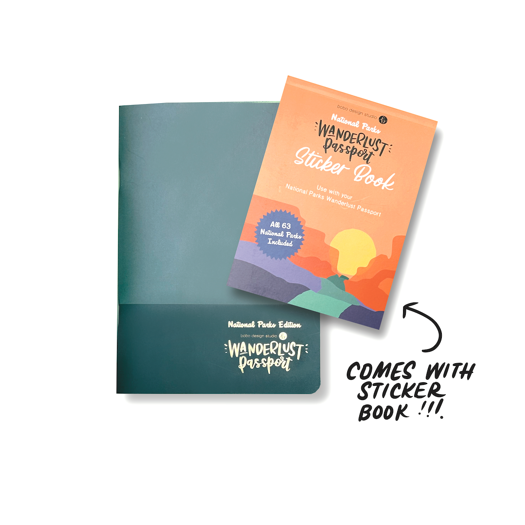 Bobo Design Studio - National Parks Edition Wanderlust Passport