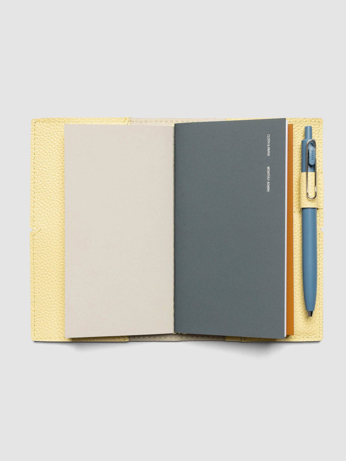 Cloth & Paper - Genuine Leather Travel Notebook Cover - Pocket Plus