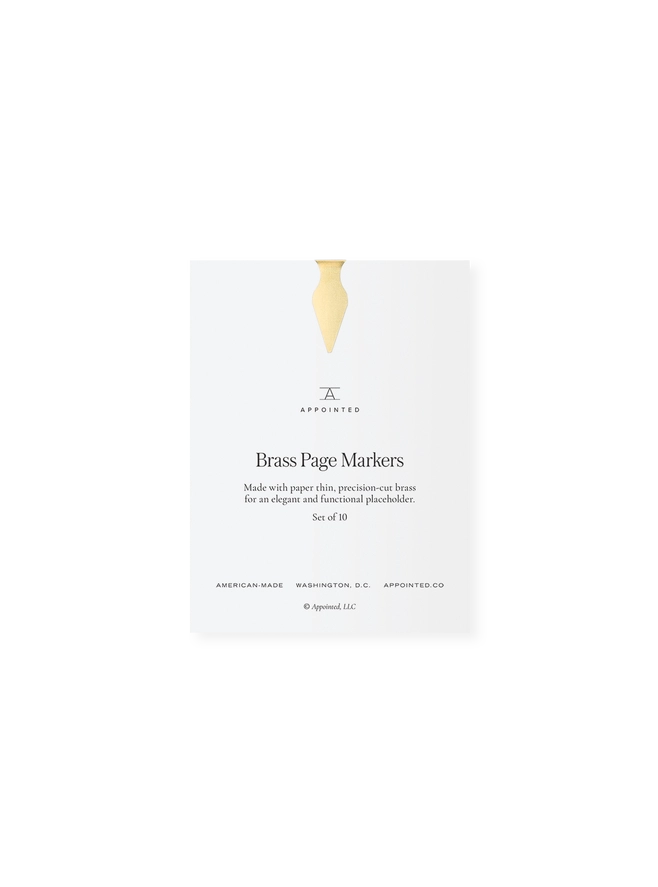Appointed Page Markers