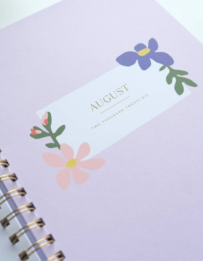 Idlewild Co. 2026 Primary Blooms Softcover Planner
