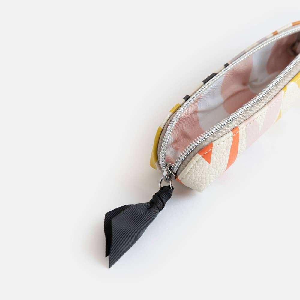 Caroline Gardner - Multi Checkmate Hearts Pencil Case