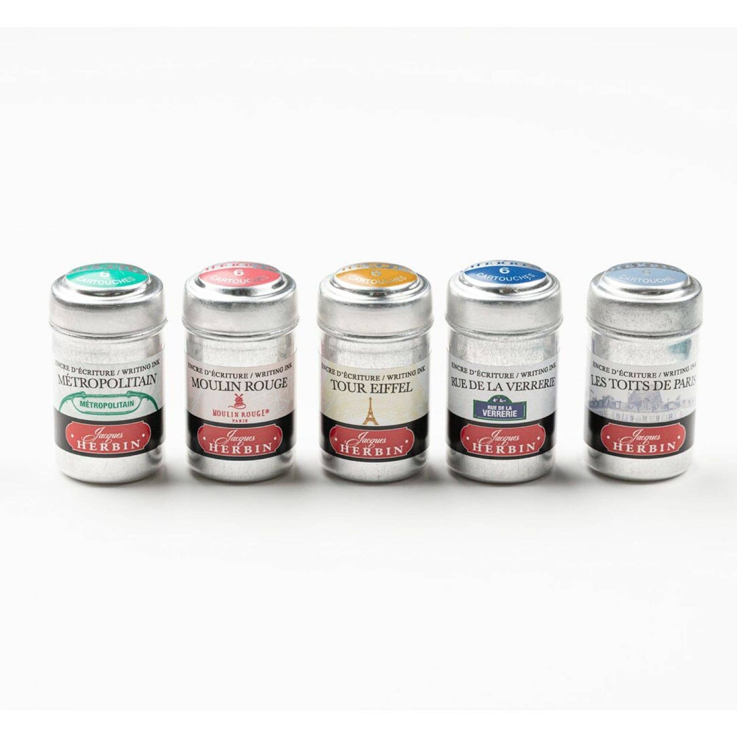 Herbin - Jacques Herbin "Paris Collection" Ink Cartridges