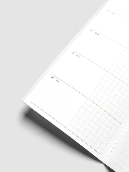Cloth & Paper - 2027 Dated Travel Notebook Set - Weekly Horizontal - A5 Slim