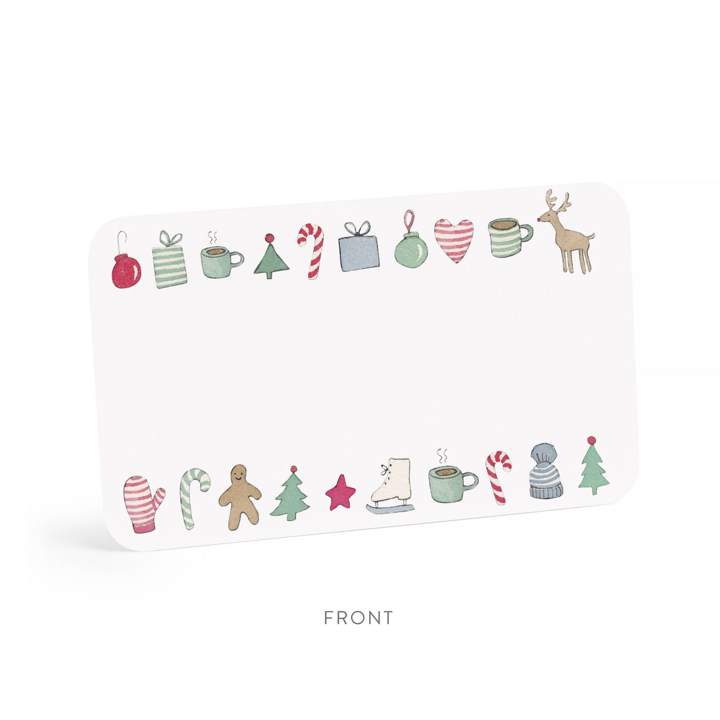 E. Frances Paper Merry Motif Little Notes® - Winter Holiday Mini Notes