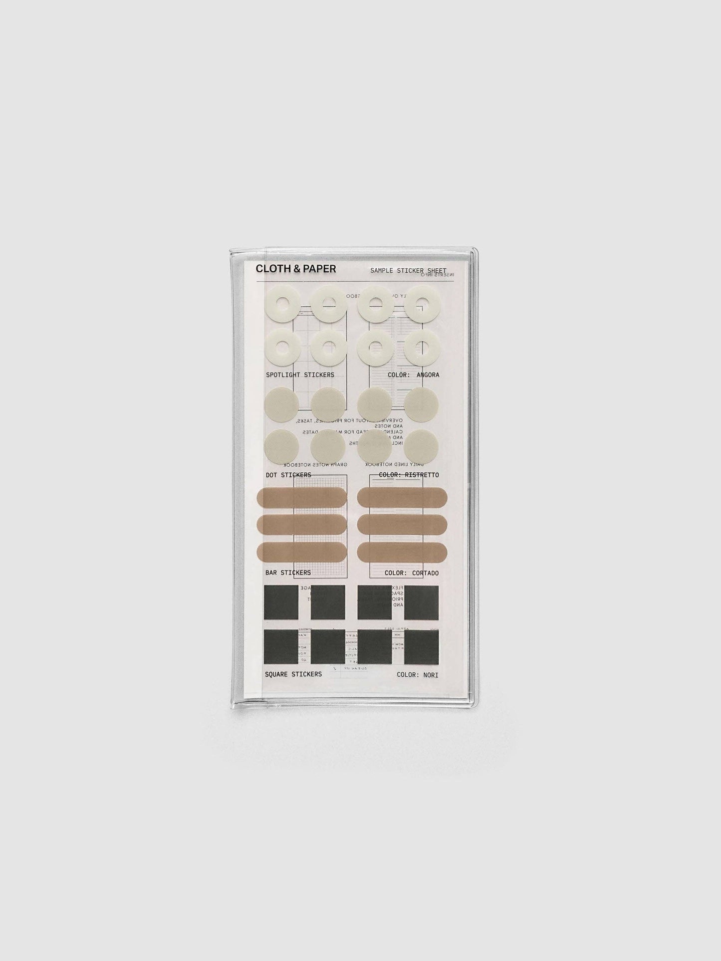 Cloth & Paper - FORMA Travel Notebook Set - Pocket Plus