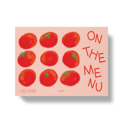 Papier - Undated Weekly Meal Planner & Grocery List - Tomatoes