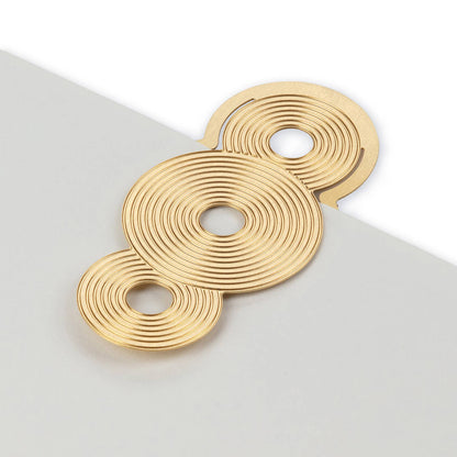 Papier - Brass Bookmark - Circlets