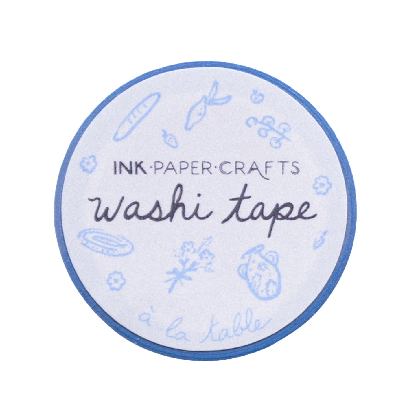 A La Table Blue Washi Tape