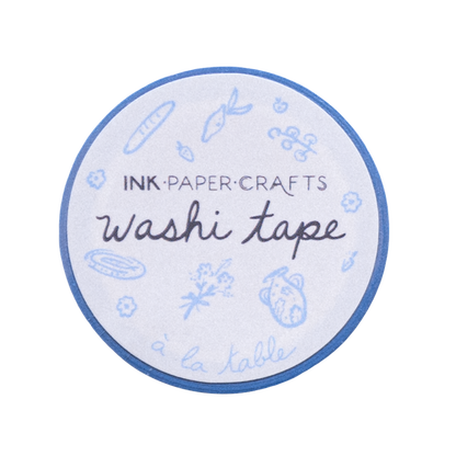 A La Table Blue Washi Tape