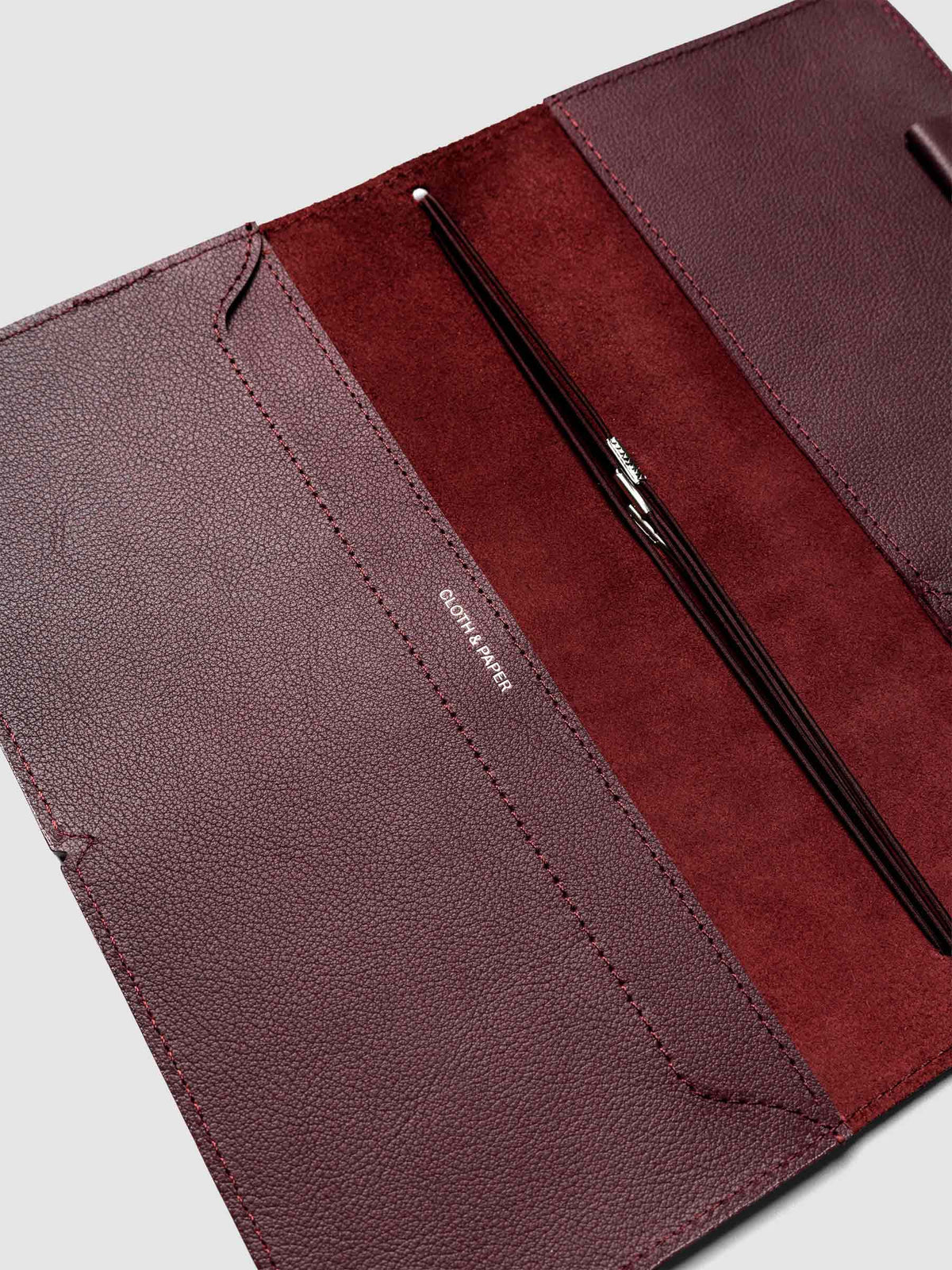 Cloth & Paper - Genuine Leather Travel Notebook Cover - A5 Slim