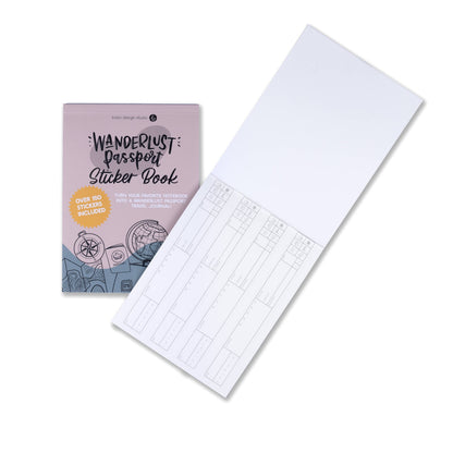 Bobo Design Studio - Wanderlust Passport Sticker Book