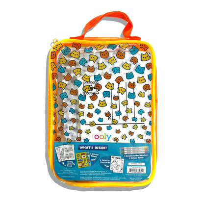 Ooly - Let's Go!: Activity & Coloring Kit - Kitty In The City
