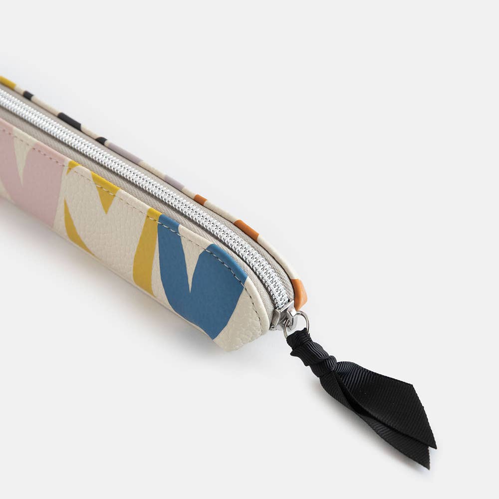 Caroline Gardner - Multi Checkmate Hearts Pencil Case