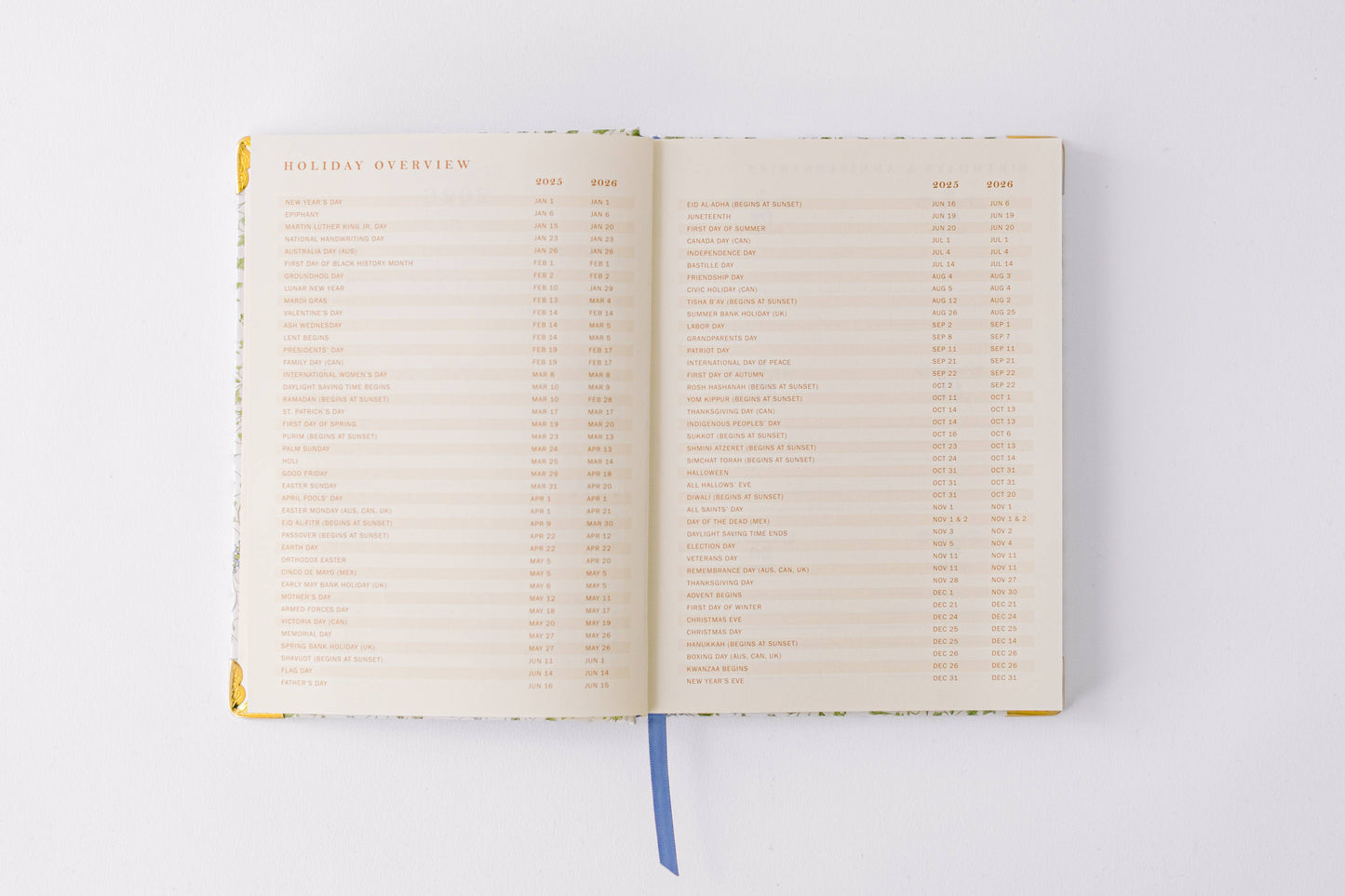 Good Juju Ink - 2026 Vine Pattern 17-Month Medium Bound Planner