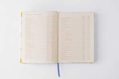Good Juju Ink - 2026 Vine Pattern 17-Month Medium Bound Planner