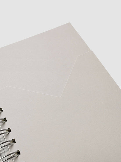 Cloth & Paper - 5 Subject Notebook - A5 Lined - Concrete