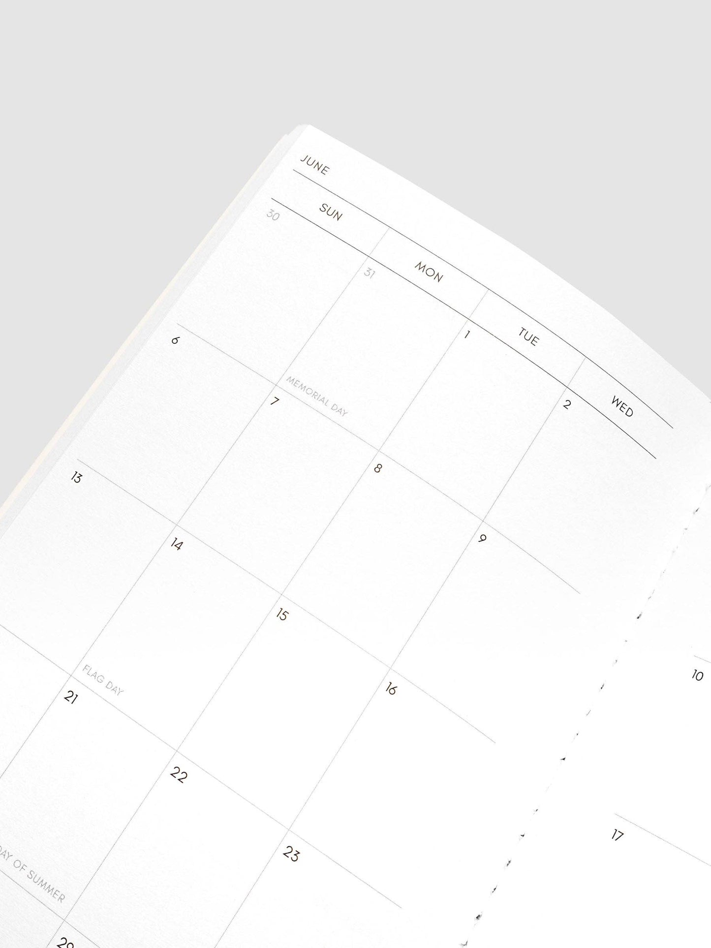 Cloth & Paper - 2027 Dated Travel Notebook - Monthly - A5 Slim