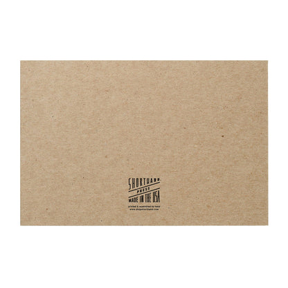 Shorthand Press Weekly Notepad