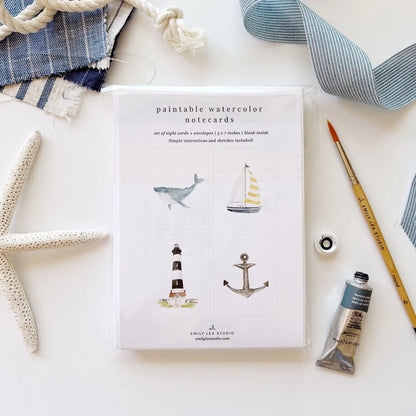 Emily Lex Studio - Paintable Notecards