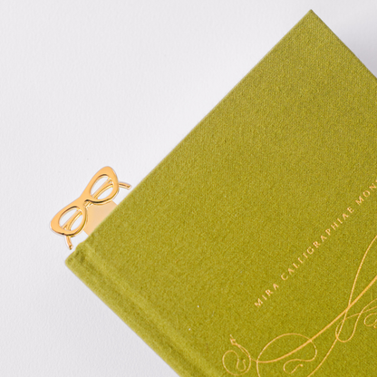 Good Juju Ink - Book Nerd Glasses Letter Opener Bookmark
