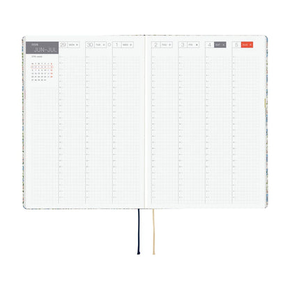 Hobonichi Techo 2026 HON - A5 Liberty Fabrics: Sasha Kiora