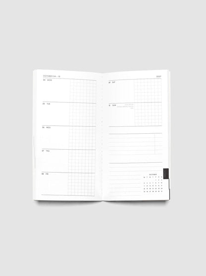 Cloth & Paper - 2027 Dated Travel Notebook Set - Weekly Horizontal -  Pocket Plus