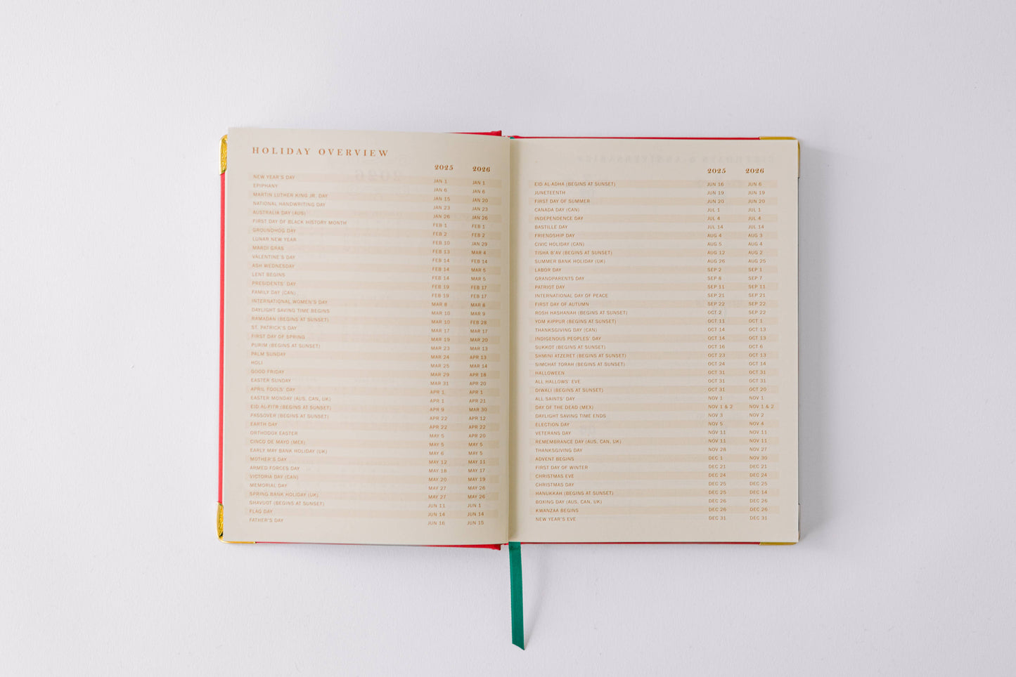 Good Juju Ink - 2026 Tulip Blind Embossed 17-Month Medium Bound Planner