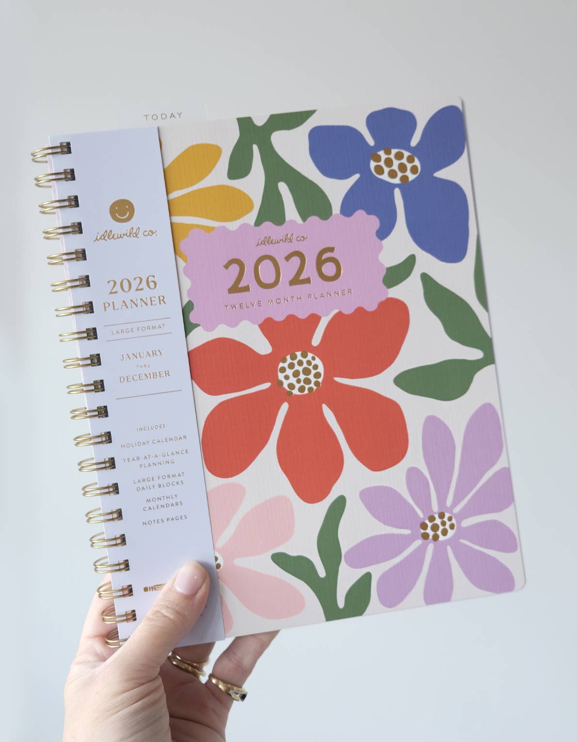 Idlewild Co. 2026 Primary Blooms Softcover Planner