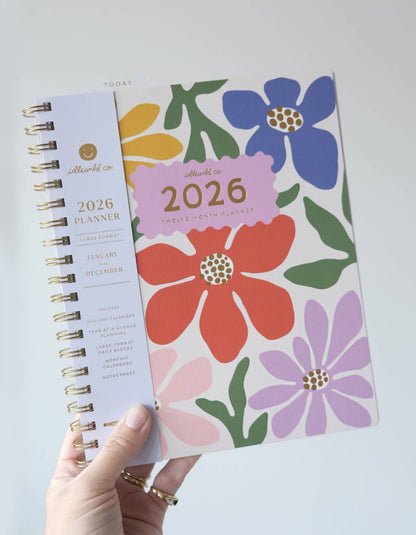 Idlewild Co. 2026 Primary Blooms Softcover Planner