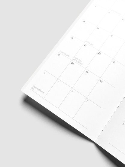 Cloth & Paper - 2027 Dated Travel Notebook - Monthly - Pocket Plus