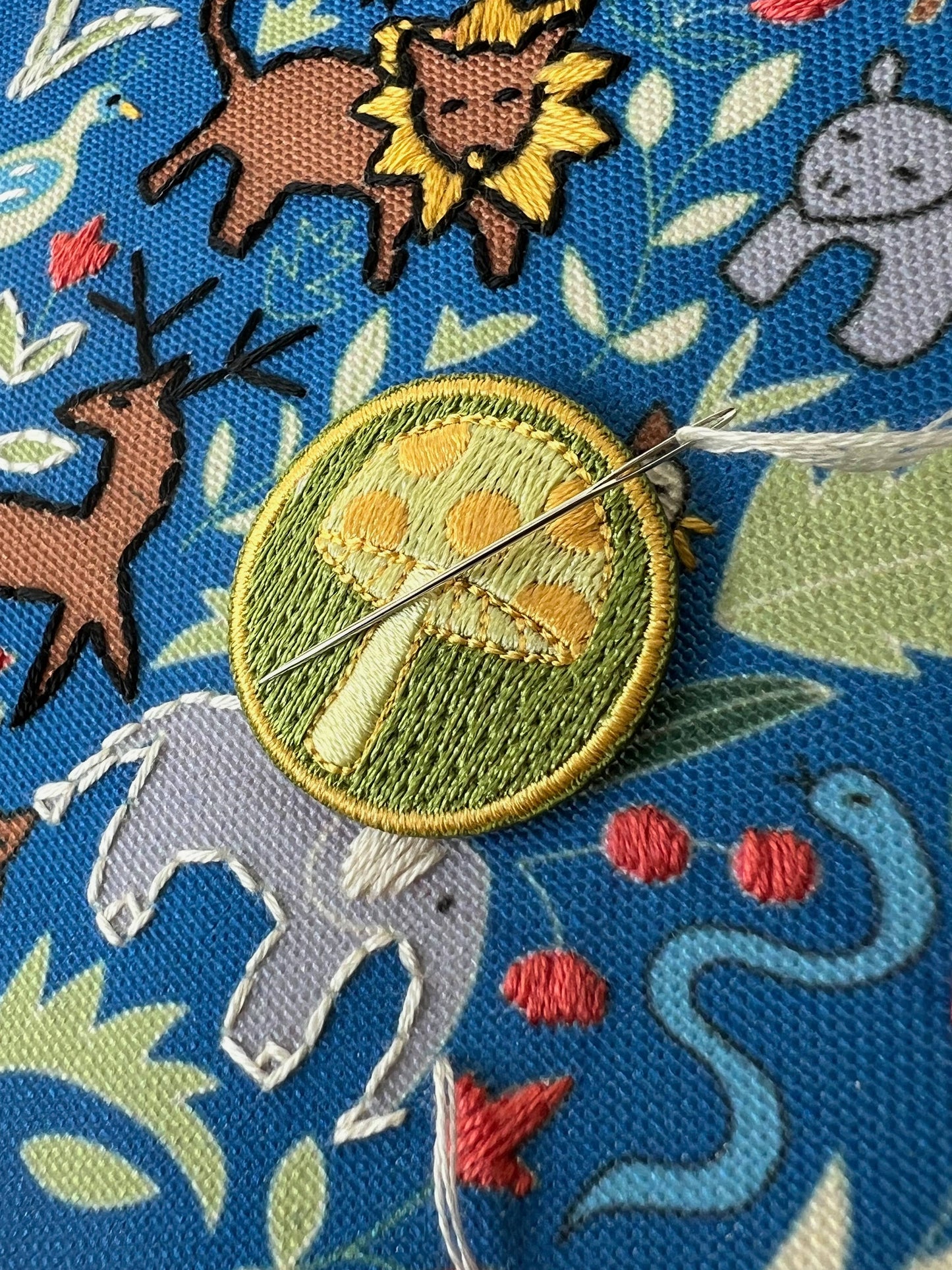 Rikrack - Mushroom Embroidery Needle Minder
