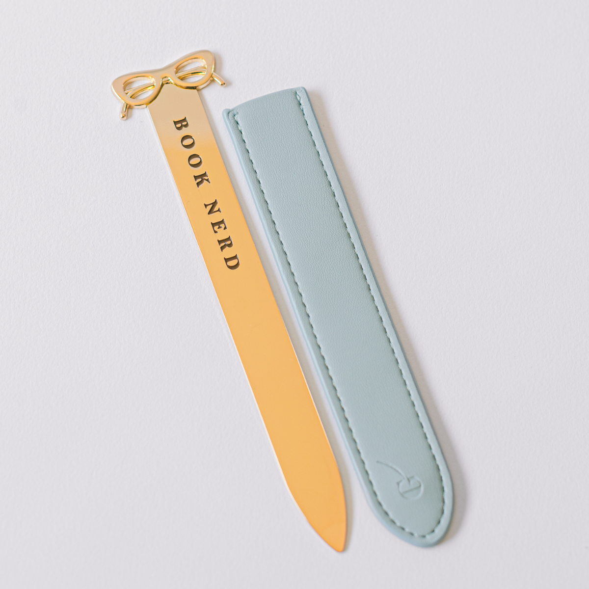 Good Juju Ink - Book Nerd Glasses Letter Opener Bookmark