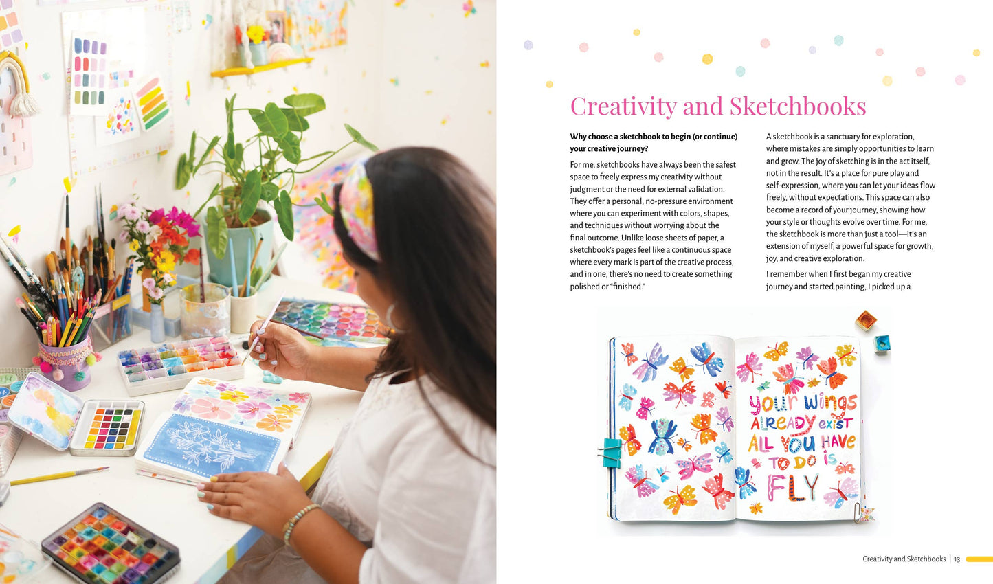 Better Day Books - Creative Sketchbook Magic: 30 Easy & Joyful Lessons