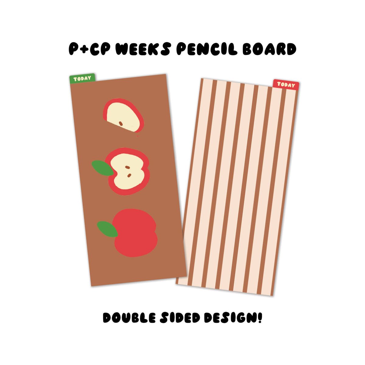 The Paper + Craft Pantry - Weeks Pencil Board: An Apple a Day