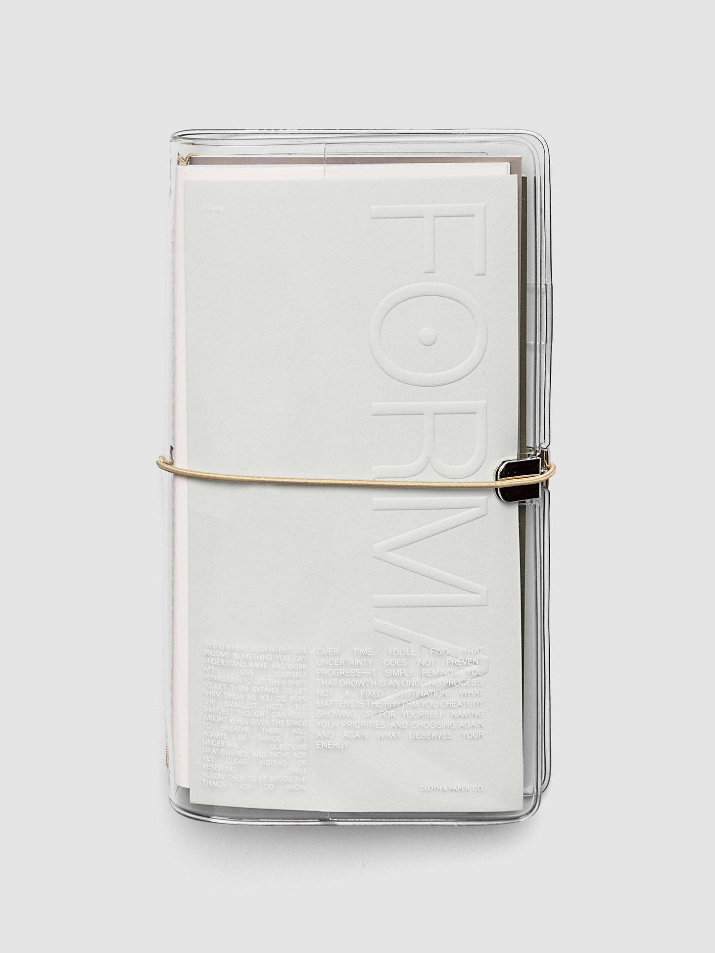 Cloth & Paper - FORMA Travel Notebook Set - A5 Slim