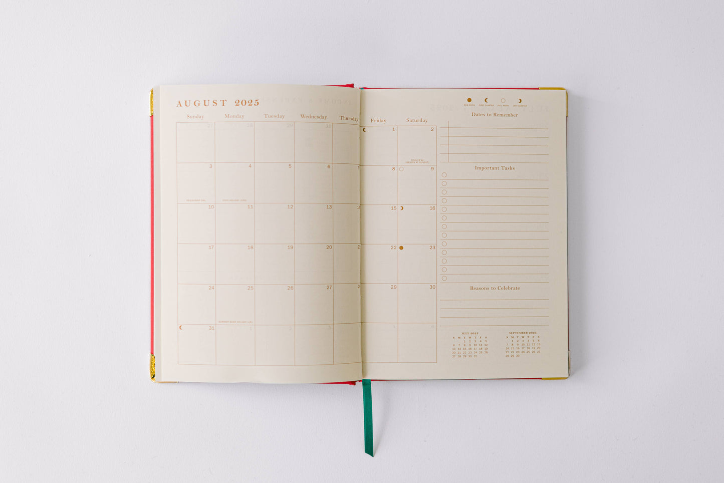 Good Juju Ink - 2026 Tulip Blind Embossed 17-Month Medium Bound Planner