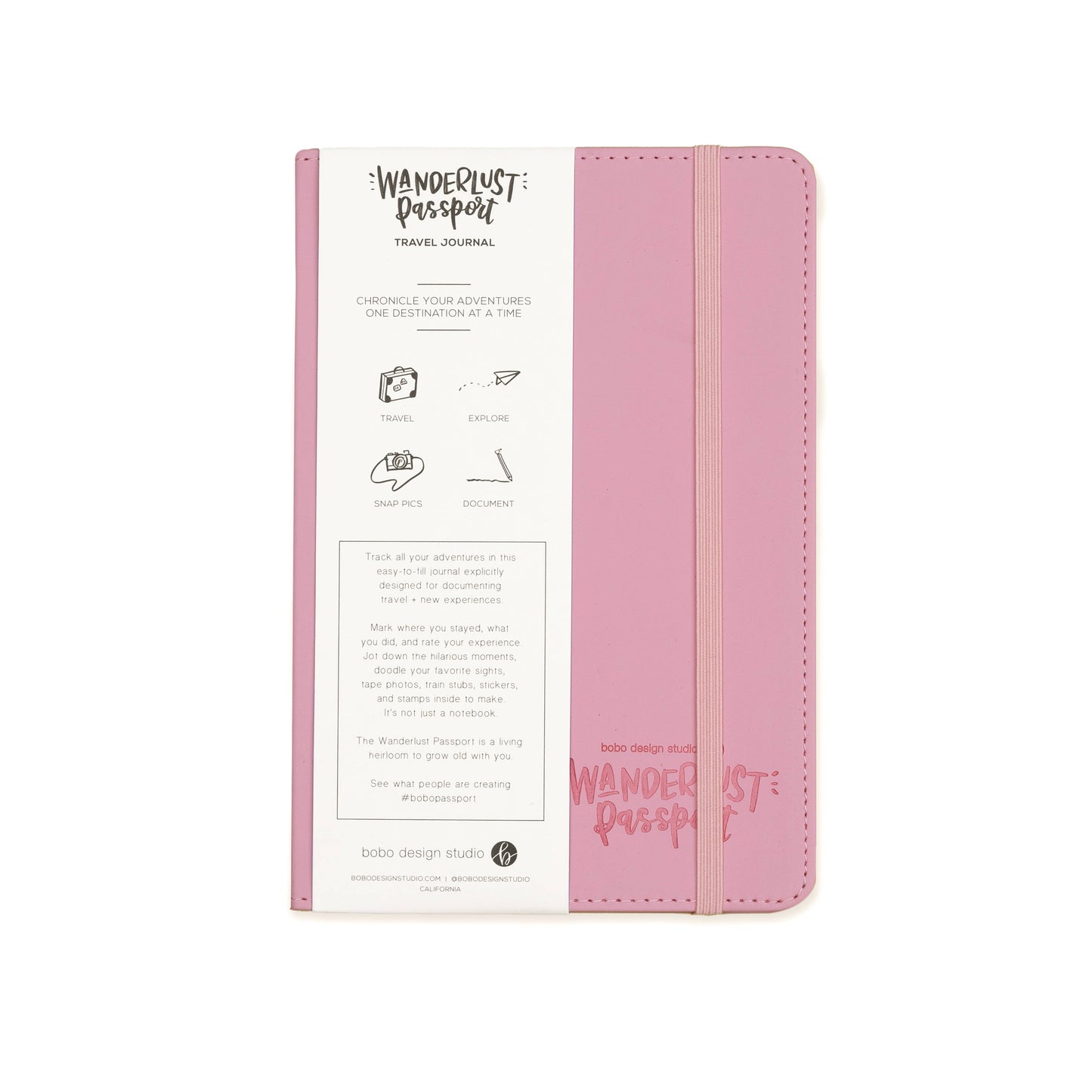 Bobo Design Studio - Wanderlust Passport - Travel Journal