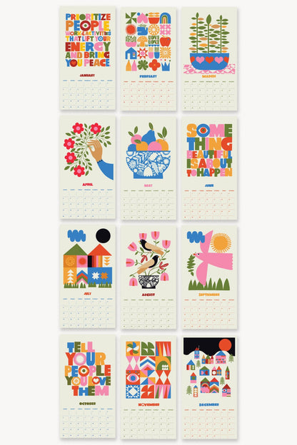 Lisa Congdon Art & Illustration 2026 Wall Calendar by Lisa Congdon