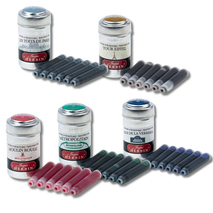 Herbin - Jacques Herbin "Paris Collection" Ink Cartridges